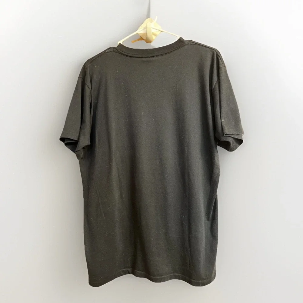 Vintage Operation Desert Shield Shirt Mens Large Black Saudi Arabia‎ Graphic 90s